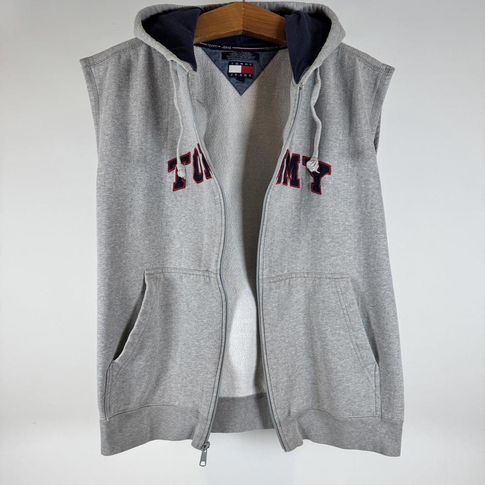 90's Tommy Hilfiger Hoodie Vest